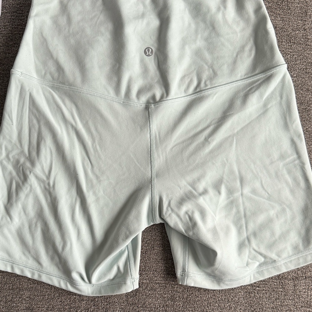 Lululemon Athletica Light Green Bike Shorts